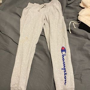 grey champion sweatpants